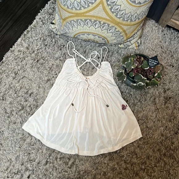 Worn once  XS adorable flowery silhouette soft appeal - Picture 2 of 5